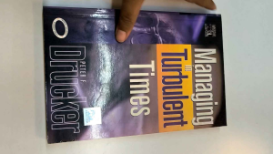 Managing in Turbulent Times | old unused book | business and management book