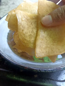 Kerupuk udang rempelan kw1 krupuk udang 500g