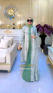 Damla ID Gamis Simple Motif Terbaru Kekinian 2025 & Produk Terbaru Amore By Ruby Edisi Adeva
