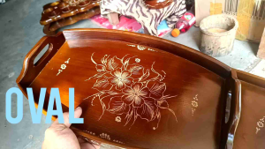 Nampan Baki Kayu Jati