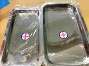 Khay chữ nhật inox y tế đủ kích thước sản xuất tại Việt Nam dùng trong spa y tế