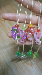 ที่ห้อยโทรศัพท์มือถือดอกไม้