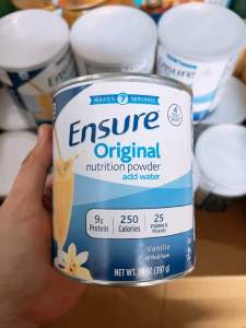 [ Date 8/ 2027 - 6/ 2028 ] Thùng 30 chai Sữa nước Ensure Original Nutrition Shake Vanilla 237ml Mỹ.