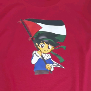 Kaos Palestina Anak Perempuan dan Laki Laki 2 - 9 Tahun