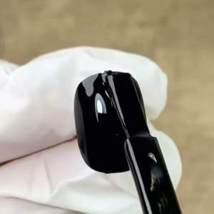 New!! (3ชิ้น ดำ+ขาว+เบสช่วยยืด)Poke gel Honey Girl สีเจลยืด ลายคลื่น ลายลูกไม้ขาว