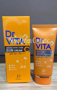 Kem Chống Nắng Vitamin C Dr.Vita Vitamin Sun Cream SPF 50+ PA+++