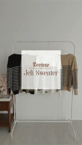 Pakaian Atasan Wanita Rajut Premium & Sweater O Neck JELI