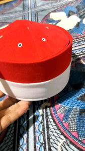 Peci Merah Putih Model Cheng Cho