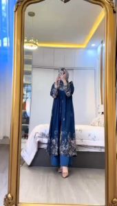 NEW ONE SET TUNIK  STELAN WANITA PREMIUM VIRAL TERLARIS TERBARU