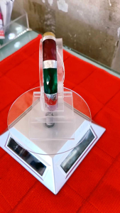 กำไลพลอยนพเก้า 12มิล เงินแท้ 92.5% ชุบทองคำขาว