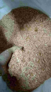 🦐หัวกุ้งบด/ แกลบกุ้งทะเลแท้ บดละเอียด มีแคลเซียม โปรตีนสูง บรรจุ  10  kg