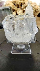 Natural Collection Himalaya Satyaloka Azeztulite Clear Quartz Crystal Ornament SAT20