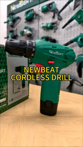 12 New Beat Bor Cordless Bor Baterai 12V 12 Volt × 2 Baterai