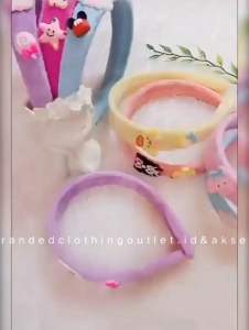 Bando Bulu Sanrio Elastis & Sanrio Hairband Import