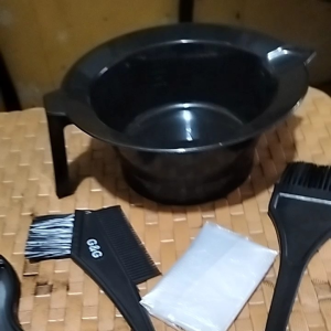 sisir cat rambut satu set ( isi 5 ) sisir semir / sisir salon