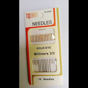 COD Jarum Jahit REGAL/NEEDLES GOLD EYE - Miliners 3/9 - Ukuran 3/9