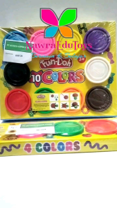 Mainan anak plastisin Fundoh Mix 10 Fundoh