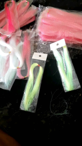 bulu mutiara kilat umpan assist hook bulu kotrek