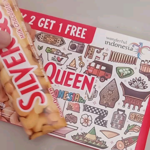 Silverquen Milk Chocolate With Cashew / Almond With Milk Chocolate 58gr