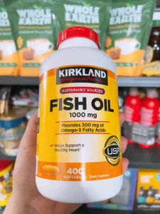 [ HSD 07/2028 ] FISH OIL 1000MG OMEGA 3 300MG 400 VIÊN MỸ.