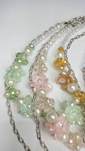 KALUNG NECKLACE KRISTAL BEADS - SAKURA