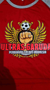 KAOS RAGLAN PRIA WARNA ULTRAS GARUDA DTF\ KAOS RAGLAN PRIA LENGAN 3\4 ATASAN PRIA / KAOS MURAH / KAOS DISTRO / KAOS SIMPLE / T-SHIRT PRIA
