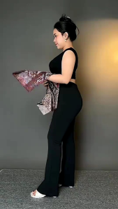 Batik Wanita Kekinian Lengan Panjang Katun Adem & Nyaman Cocok untuk Seragam/ Acara M LXL