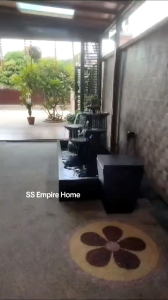 S9 Yellow 8x3.5 Feng Shui Water Pond  Fountain Garden Water Feature Balinese Sandstone 风水流水喷泉瀑布池招財 Waterfall Fish Home