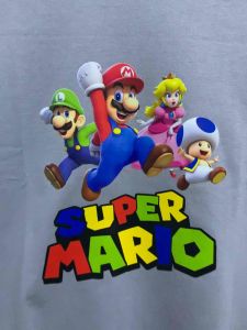 Kaos anak laki-laki KARAKTER MARIO BROS usia 2-14th combat 30S