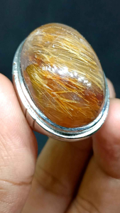 Cincin Batu Serat Rambut Cendana  Jumbo