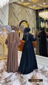 " NEW SHR ORY " MAXI DRESS KIPAS MANIS MADU BY.SHR