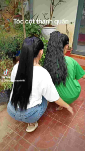 Tóc giả nữ cột thanh quấn [GIÁ XƯỞNG]mớisang chảnh