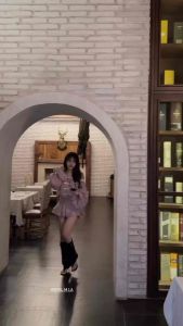 Girl Mia Jane dress jumpsuit มีกางเกงในตัวทัก LINE ร้านก่อนสั่งสินค้านะคะ