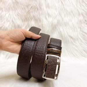 Thắt lưng nam da voi thật màu nâu