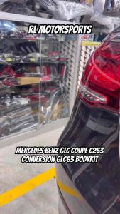 Mercedes Benz GLC SUV x253 COUPE C253 GLC63 amg Bodykit body kit front rear Bumper grill diffuser pipe lip grille cover