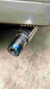 KNALPOT Mobil HKS GRONEL CINCIN BIRU Ngebas Adem Bulet Empuk Gahar Bass Inlet 2inc Kenalpot Mobil Avanza Vios Sedan Kijang Xenia Ayla Agya Mobilio Brio Calya Jazz Yariz Pick Up Grand Max Sigra Luxio Wuling Karimun Apv Sirion Ertiga