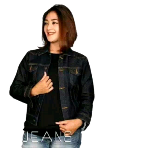 Grosir Jaket Jeans Wanita Jacket Denim Perempuan Tebal M~XXXL COD