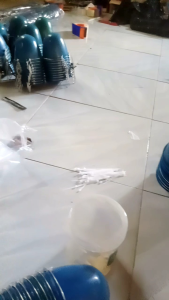 Batok Cepuk Plastik Murah/ mangkuk 500cc 50pcs