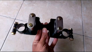 DUDUKAN RAISER STANG SATRIA FU SONIC BRAKET STANG SATRIA FU