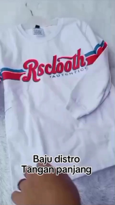 SAYLA KIDS SHOP kaos distro tangan panjang anak laki-laki usia 3-12 tahun bahan cotton combed 24s