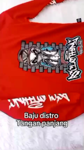 Sayla shop/ baju kaos distro anak laki-laki tangan panjang umur 3-12 tahun bahan cotton combed 24s