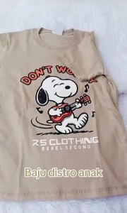 Sayla kids//kaos distro karakter anak perempuan/laki/laki umur 3-12 tahun bahan cotton combed 30s