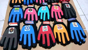 3PCS SARUNG TANGAN KIPER ANAK / SARUNG TANGAN BOLA ANAK 6- 12 TAHUN