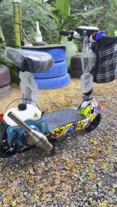 ท่อสูตร(สแตนเลส304เยอรมัน)ใส่เครื่องตัดหญ้า411แปลงสกู๊ตเตอร์น้ำมันงานเนียนๆ