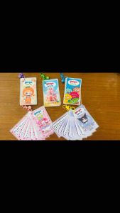 สูตรคูณ แม่ 2-12 ขนาด กว้าง 11 ซม สูง 25 ซม สื่อการสอน สื่อติดผนัง