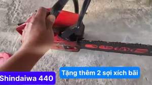 Máy cưa xích chạy xăng hiệu Shindaiwa hàng bãi