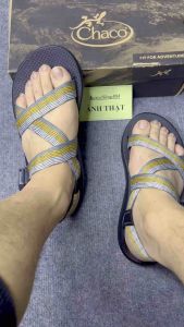 Giày Sandal Chaco Nam Dép Xăng Đan Chaco Dép Chaco Nam Quai Dù Mã D12