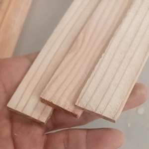 kayu Lis kayu strip jati Belanda tebal 5 mm lebar 25  cm panjang  110 cm per 1 pcs