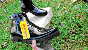 Sepatu PDH TNI POLRI Security Kulit Outsole Radial