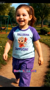 Setelan  kuromi anak  Perempuan Usia 1 Sampai 10 Tahun ONE SET celana cargo Baju Anak Perempuan Kuromi Terbaru